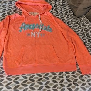 Aeropostale orange hoodie